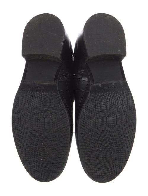 Chanel 2017 Interlocking CC Logo Combat Boots