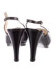 Chanel 2011 Interlocking CC Logo Slingback Pumps