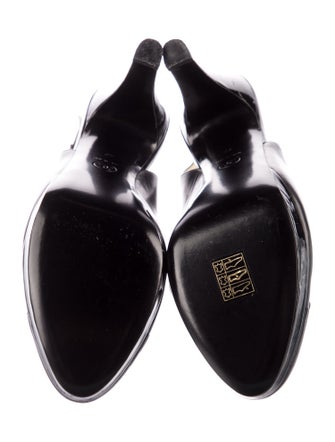 Chanel 2011 Interlocking CC Logo Slingback Pumps