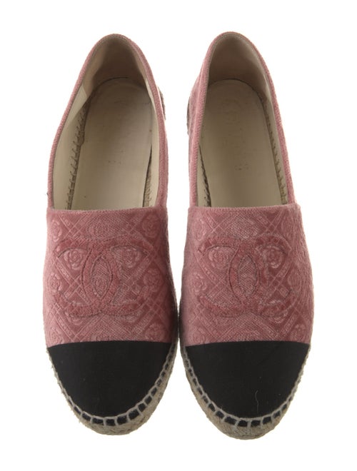 Chanel 2017 Interlocking CC Logo Espadrilles