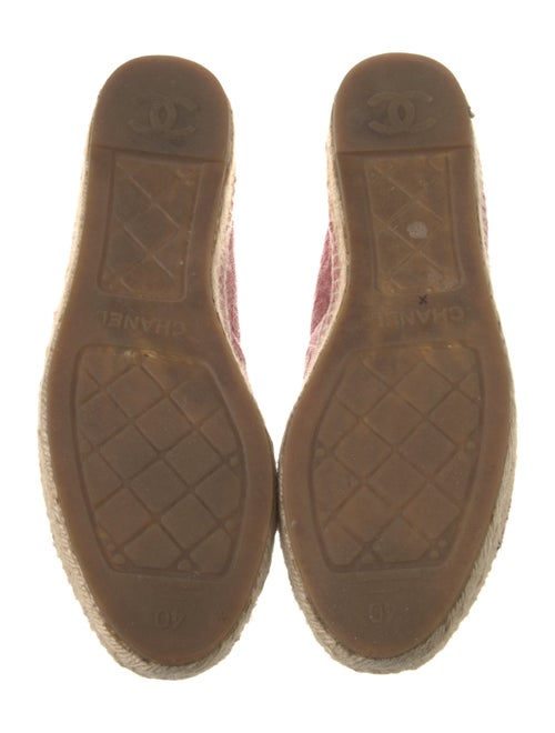 Chanel 2017 Interlocking CC Logo Espadrilles
