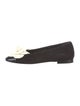 Chanel 2024 Interlocking CC Logo Flats