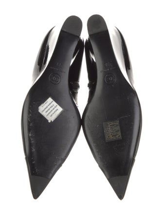 Chanel Interlocking CC Logo Patent Leather Boots