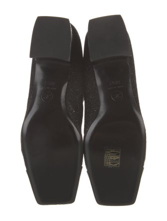 Chanel Interlocking CC Logo Glitter Boots