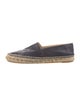 Chanel Interlocking CC Logo Lambskin Espadrilles