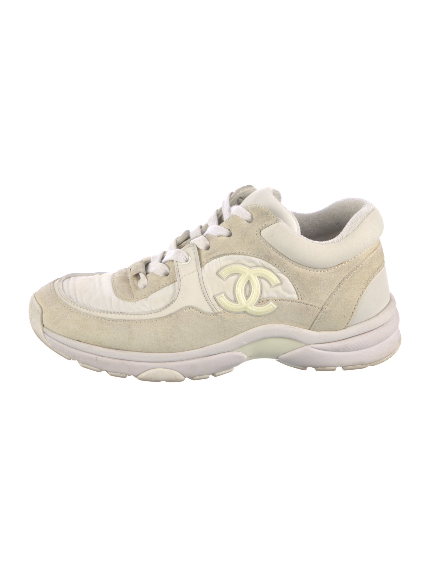 Chanel Interlocking CC Logo Sneakers