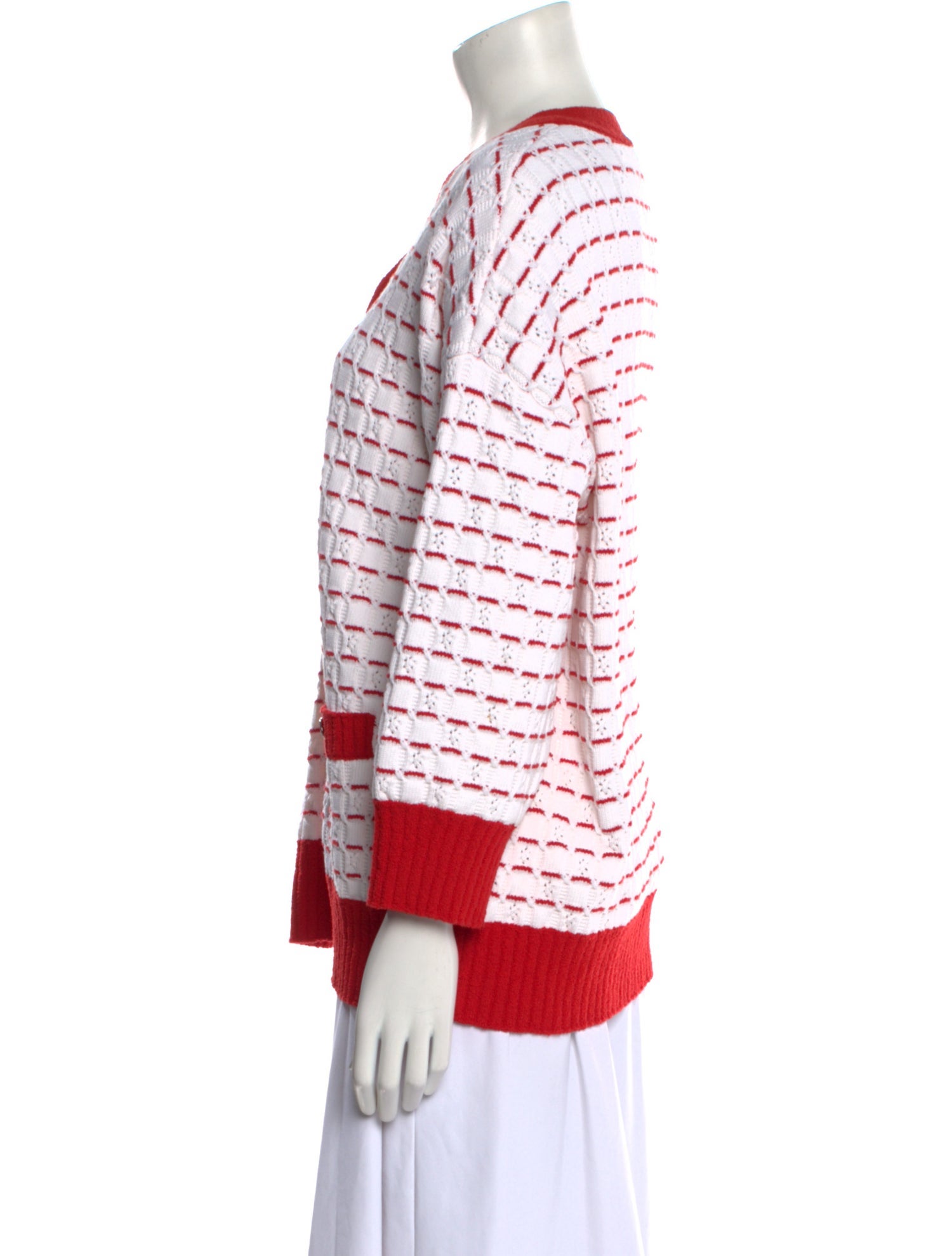 Chanel 2023 Striped Sweater