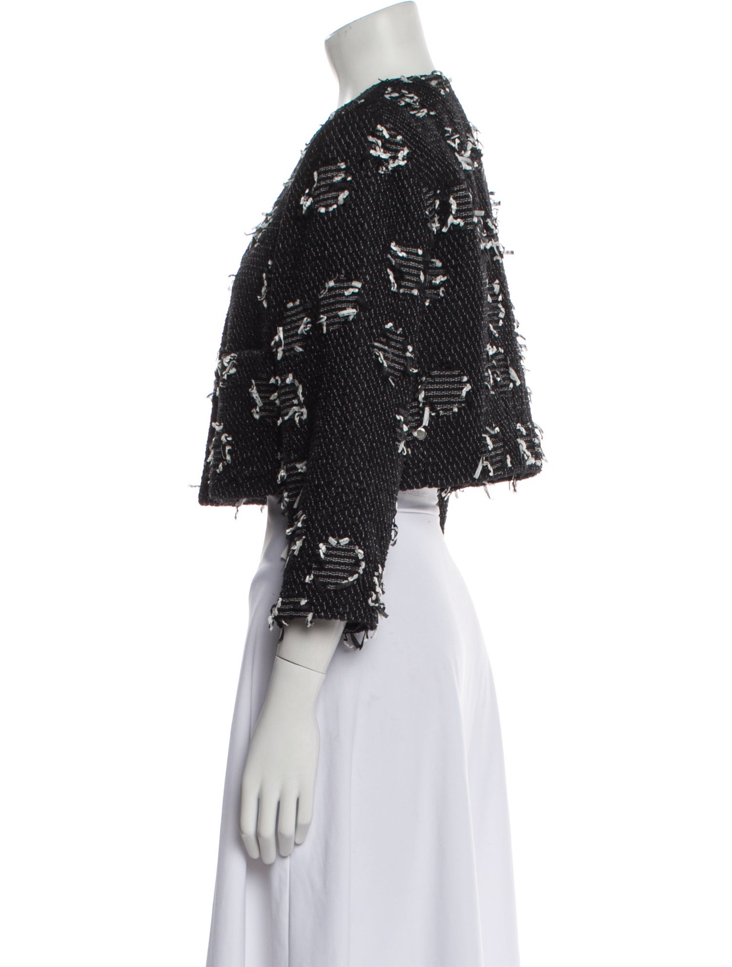Chanel 2015 Tweed Pattern Evening Jacket