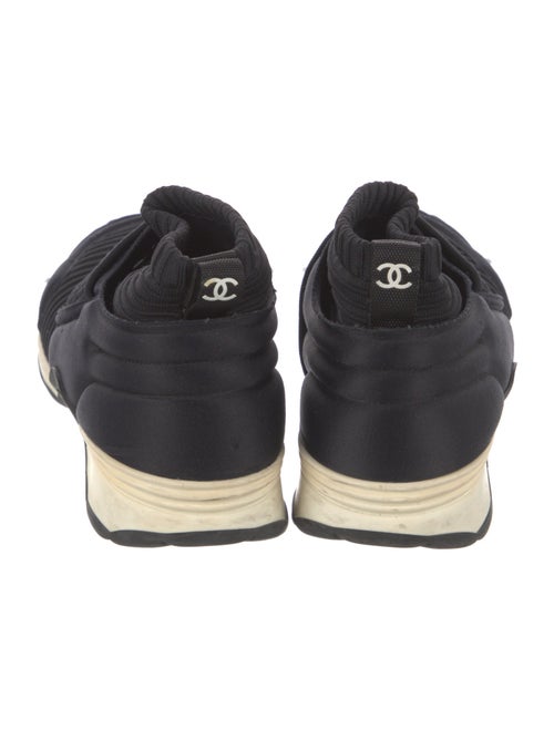 Chanel Interlocking CC Logo Nylon Sock Sneakers