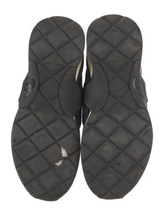 Chanel Interlocking CC Logo Nylon Sock Sneakers