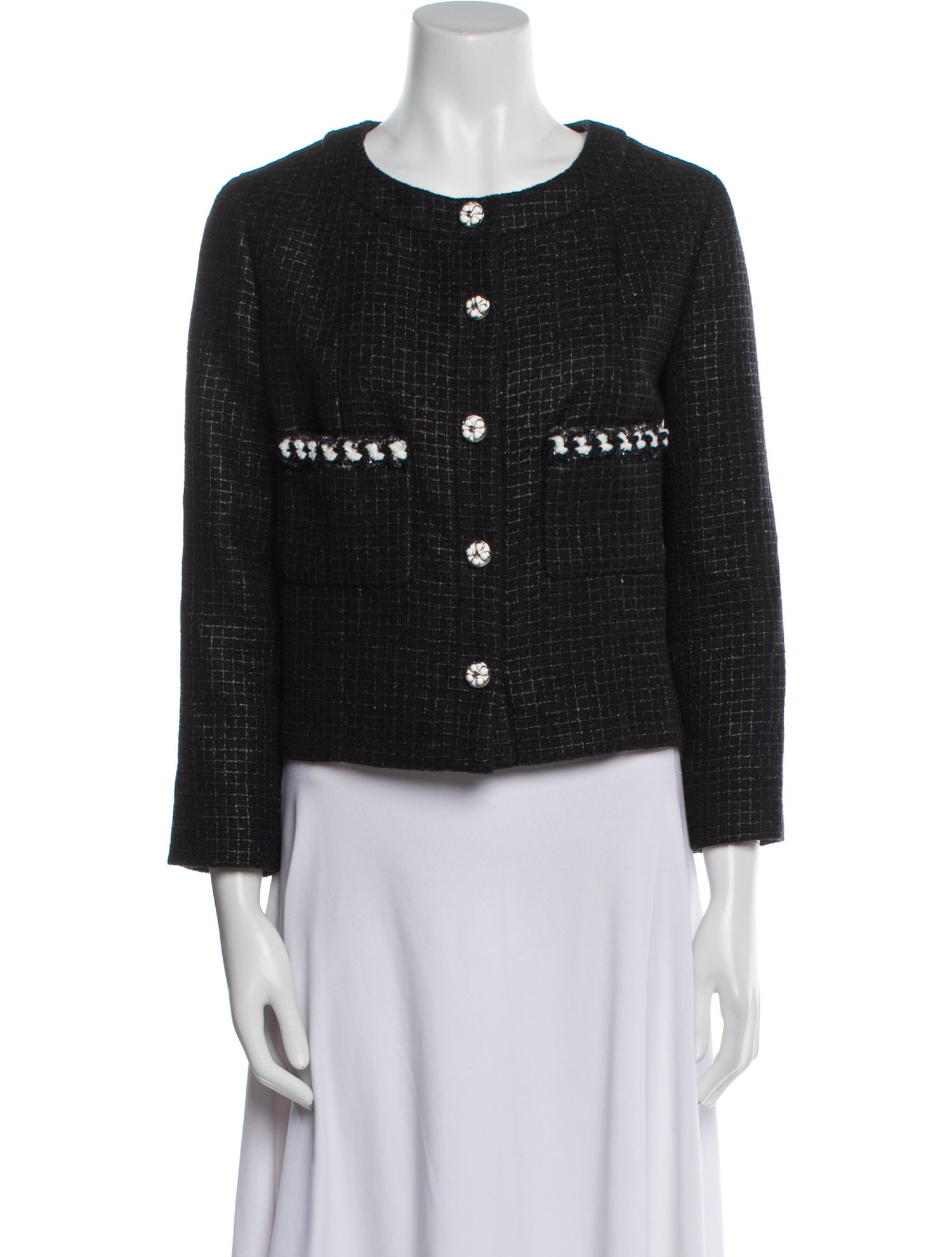 Chanel 2024 Tweed Pattern Evening Jacket