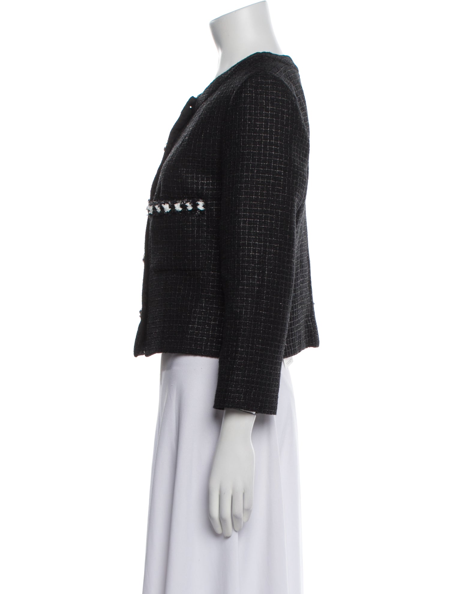 Chanel 2024 Tweed Pattern Evening Jacket