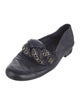 Chanel Interlocking CC Logo Leather Loafers