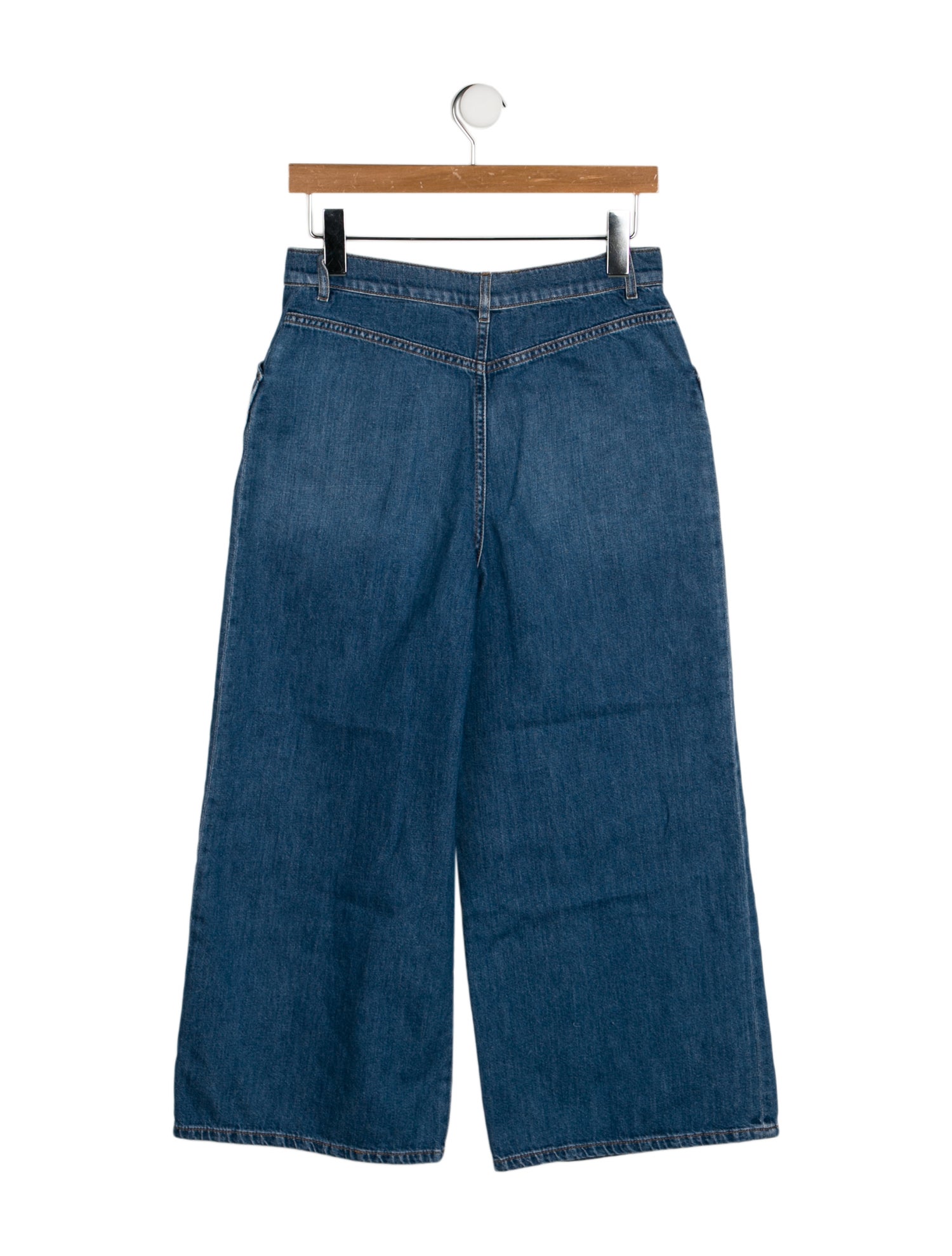 Chanel High-Rise Wide Leg Jeans