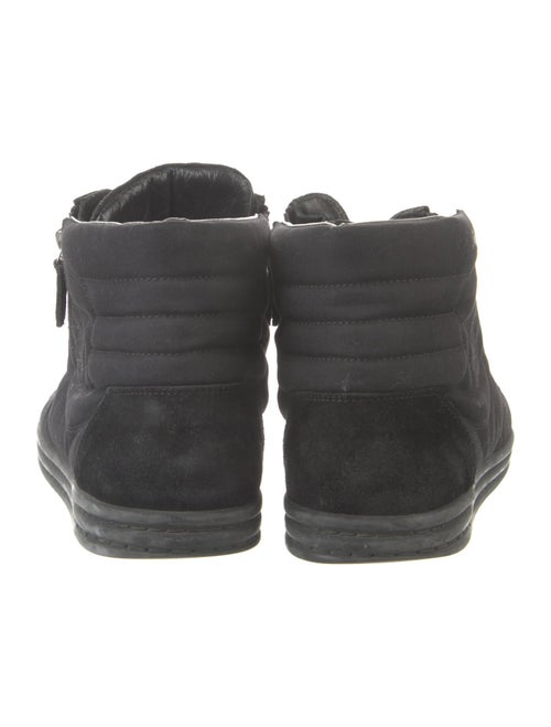 Chanel Interlocking CC Logo Nylon Sneakers