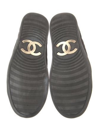 Chanel Interlocking CC Logo Nylon Sneakers