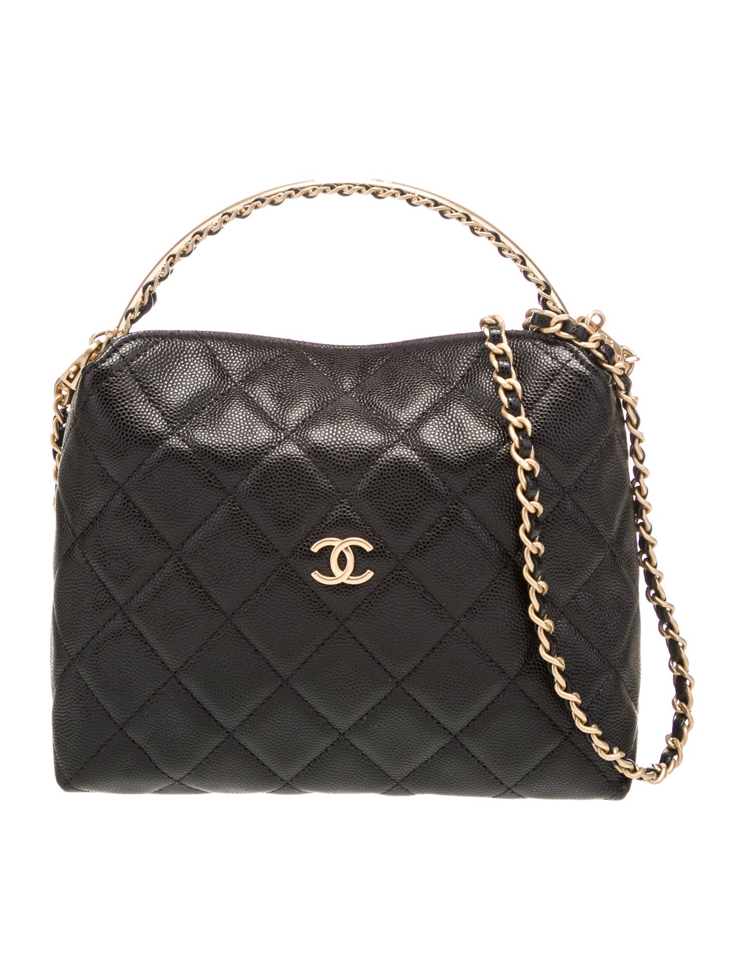 Chanel 2024 Top Handle Clutch w/ Chain