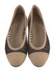 Chanel 2025 Interlocking CC Logo Flats