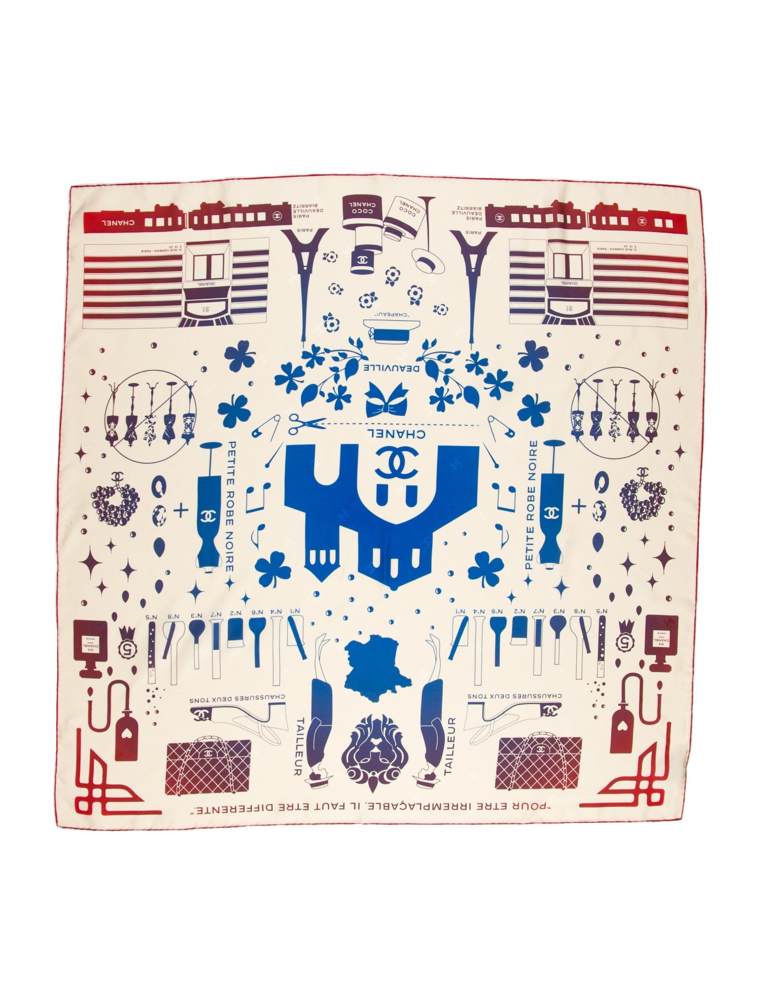 Chanel Silk 2017 Scarf