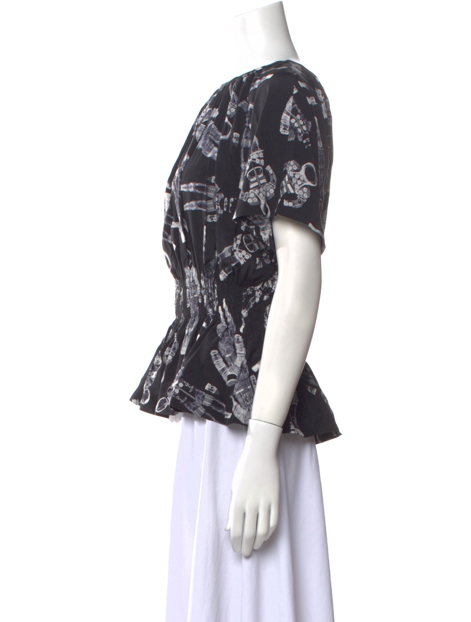 Chanel 2017 Silk Blouse