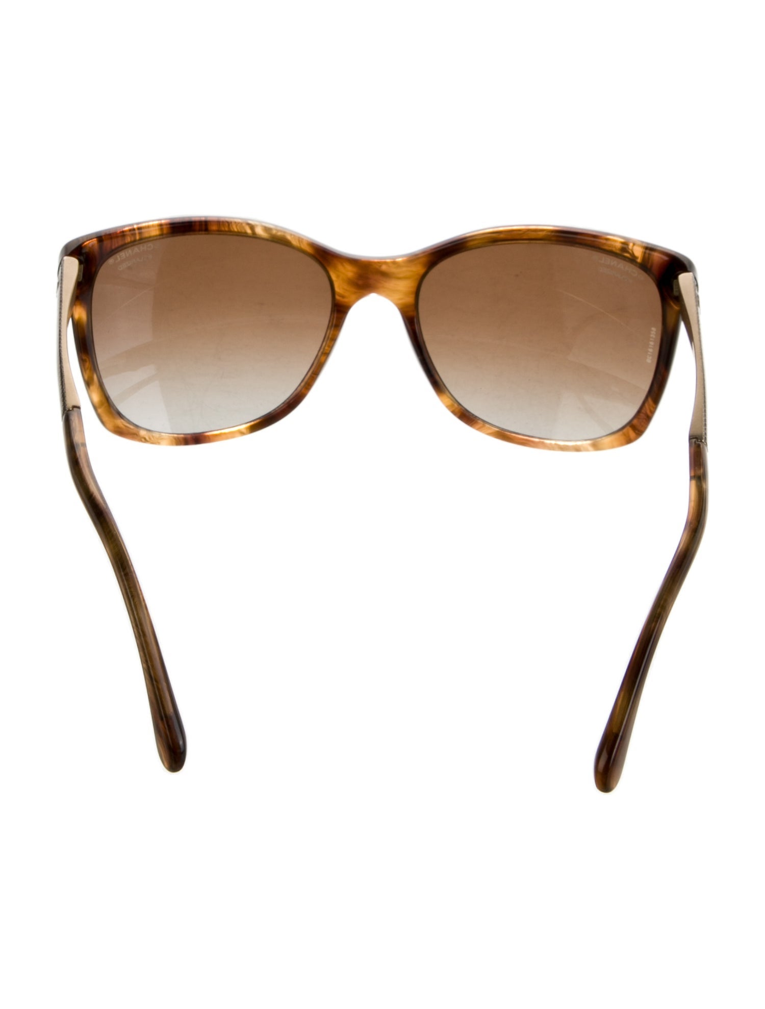 Chanel Interlocking CC Logo Square Sunglasses