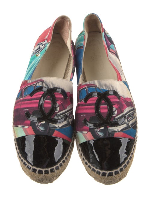 Chanel 2017 Interlocking CC Logo Espadrilles