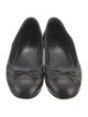 Chanel 2014 Interlocking CC Logo Ballet Flats