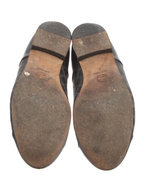 Chanel 2014 Interlocking CC Logo Ballet Flats