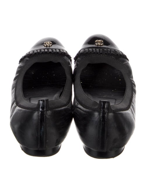 Chanel 2010 Interlocking CC Logo Flats