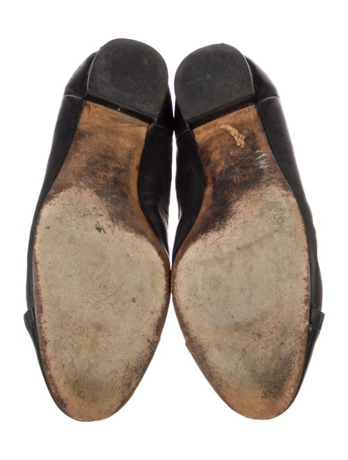 Chanel 2010 Interlocking CC Logo Flats