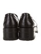 Chanel Interlocking CC Logo Leather Loafers