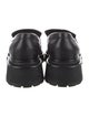 Chanel Interlocking CC Logo Leather Loafers