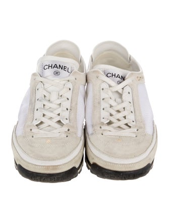 Chanel Interlocking CC Logo Sneakers