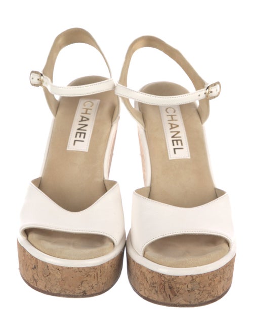 Chanel 2023 Interlocking CC Logo Espadrilles