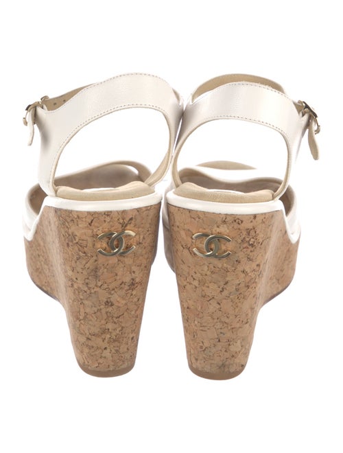 Chanel 2023 Interlocking CC Logo Espadrilles