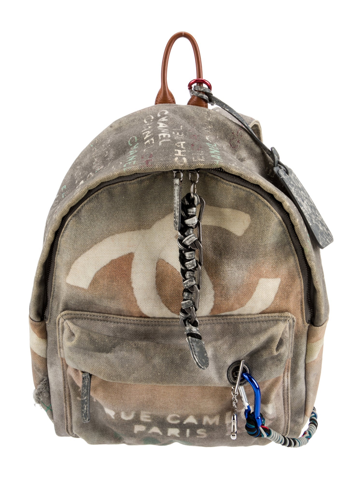 Chanel Graffiti Backpack