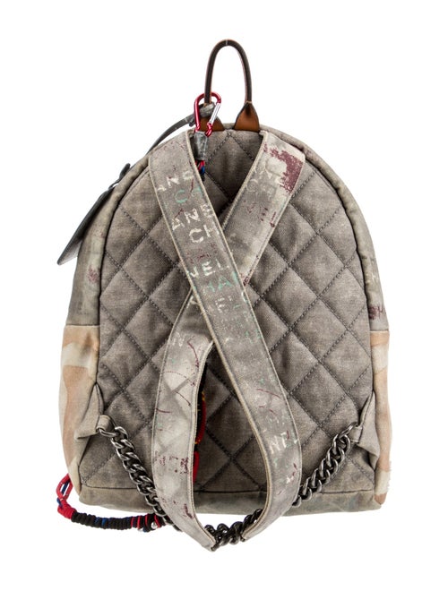 Chanel Graffiti Backpack