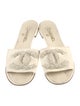 Chanel 2019 Interlocking CC Logo Slides