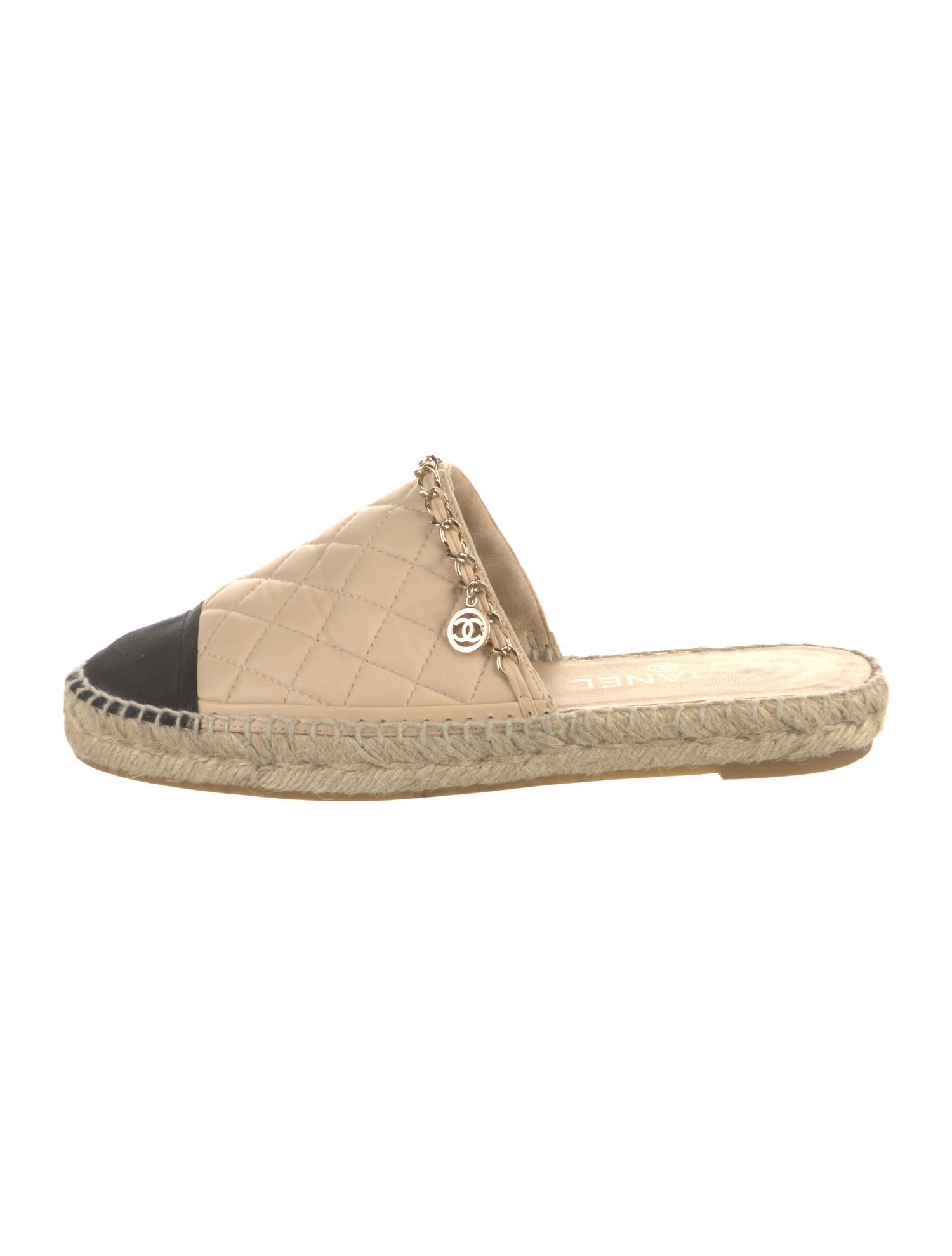 Chanel 2018 Interlocking CC Logo Espadrilles