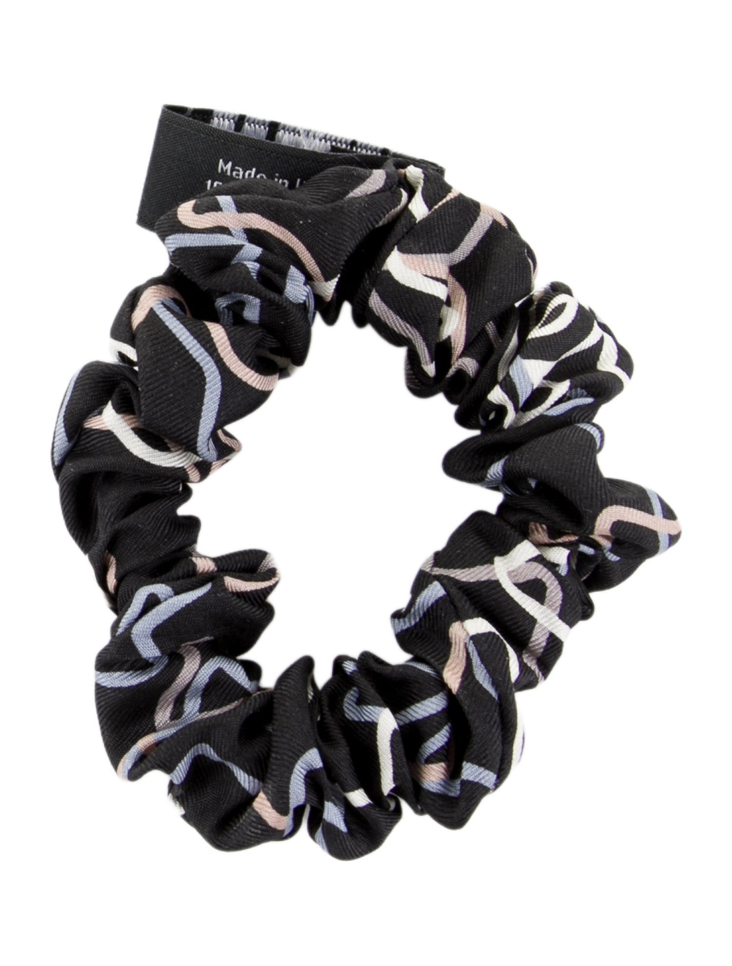 Chanel 2022 Printed Silk Scrunchie