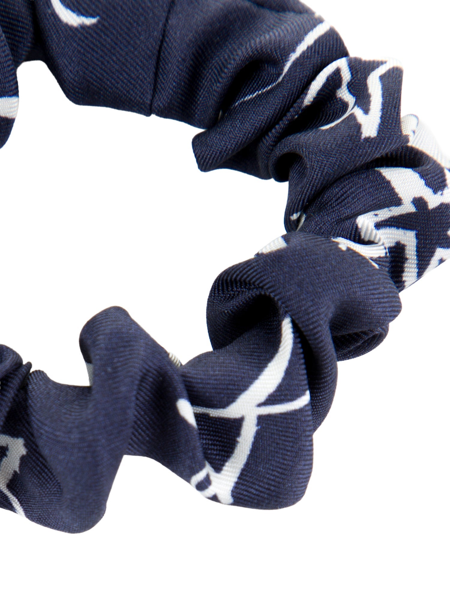 Chanel 2022 Printed Silk Scrunchie