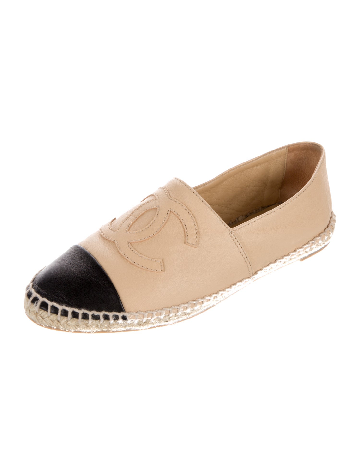 Chanel 2013 Interlocking CC Logo Espadrilles
