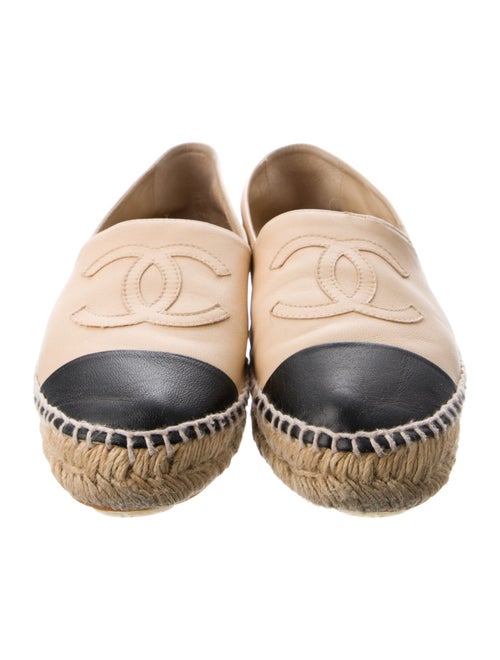 Chanel 2015 Interlocking CC Logo Espadrilles