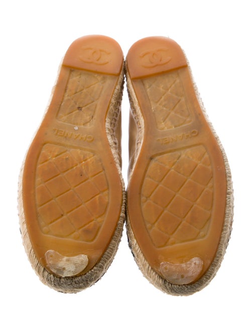 Chanel 2015 Interlocking CC Logo Espadrilles