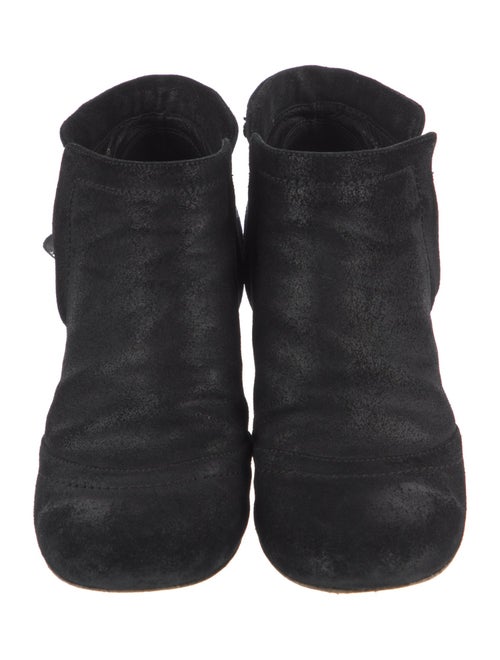 Chanel 2014 Interlocking CC Logo Boots