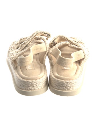 Chanel 2025 Interlocking CC Logo Espadrilles