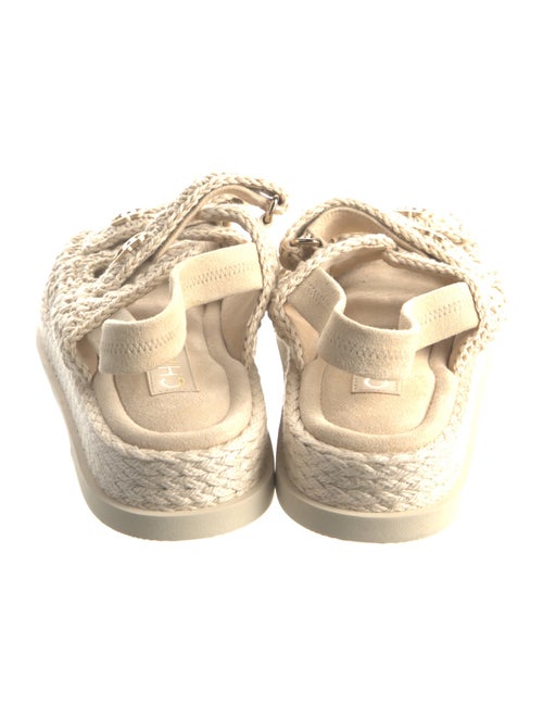Chanel 2025 Interlocking CC Logo Espadrilles