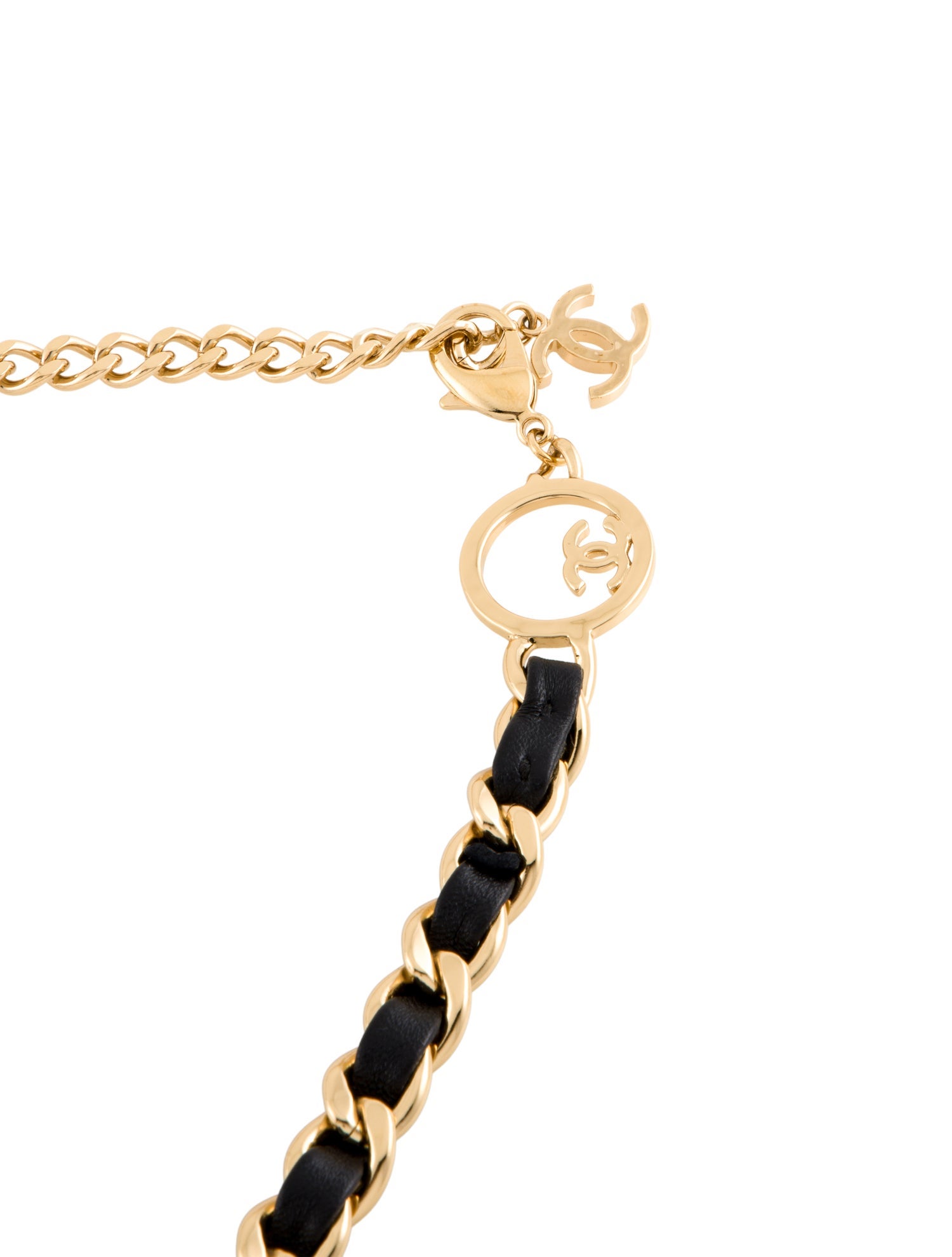 Chanel 2024 Interlocking CC Logo Chain-Link Belt