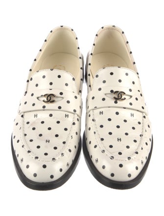 Chanel 2024 Interlocking CC Logo Loafers