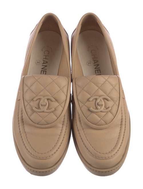 Chanel 2024 Interlocking CC Logo Loafers